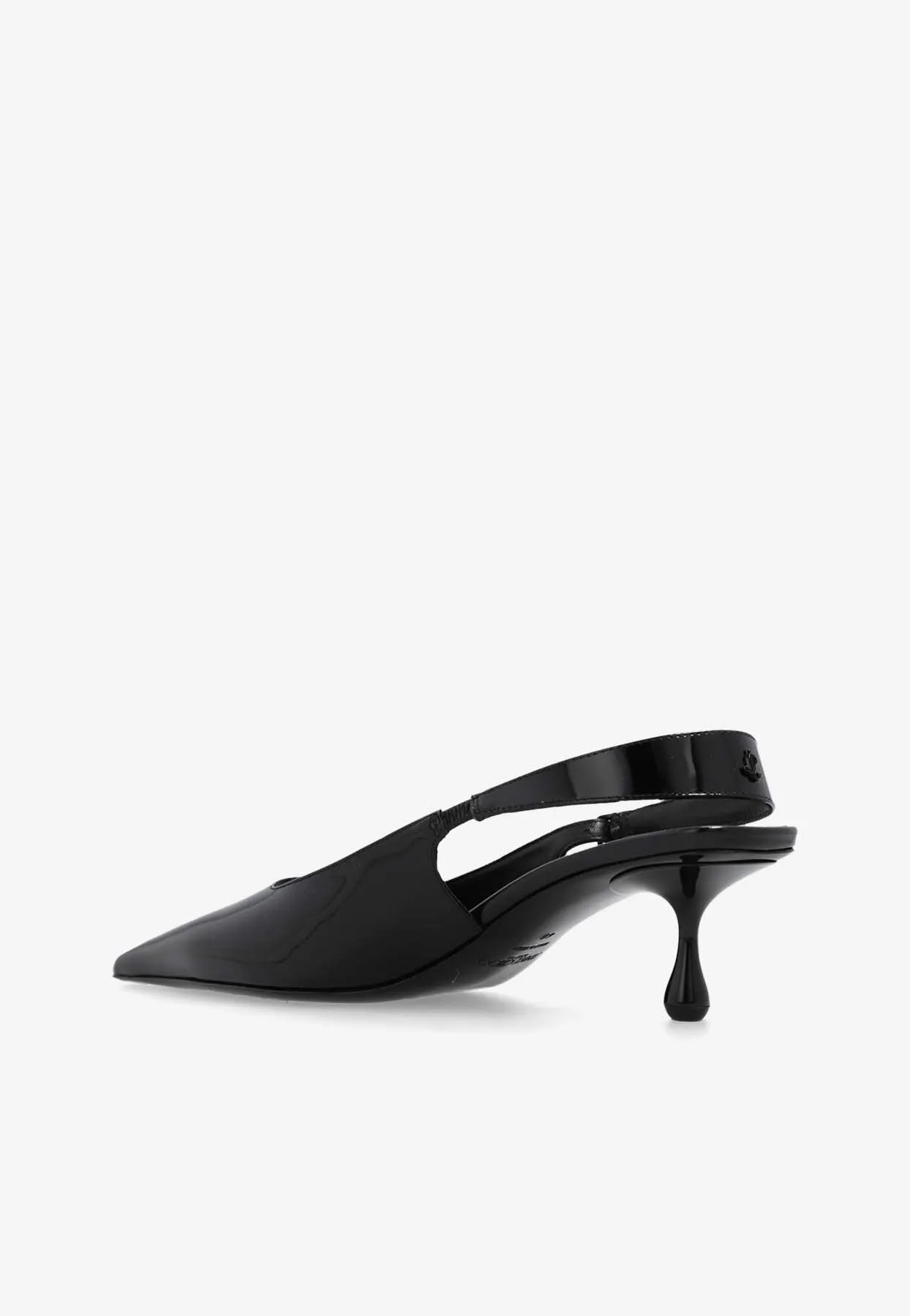 Amel 50 Patent Leather Slingback Pumps