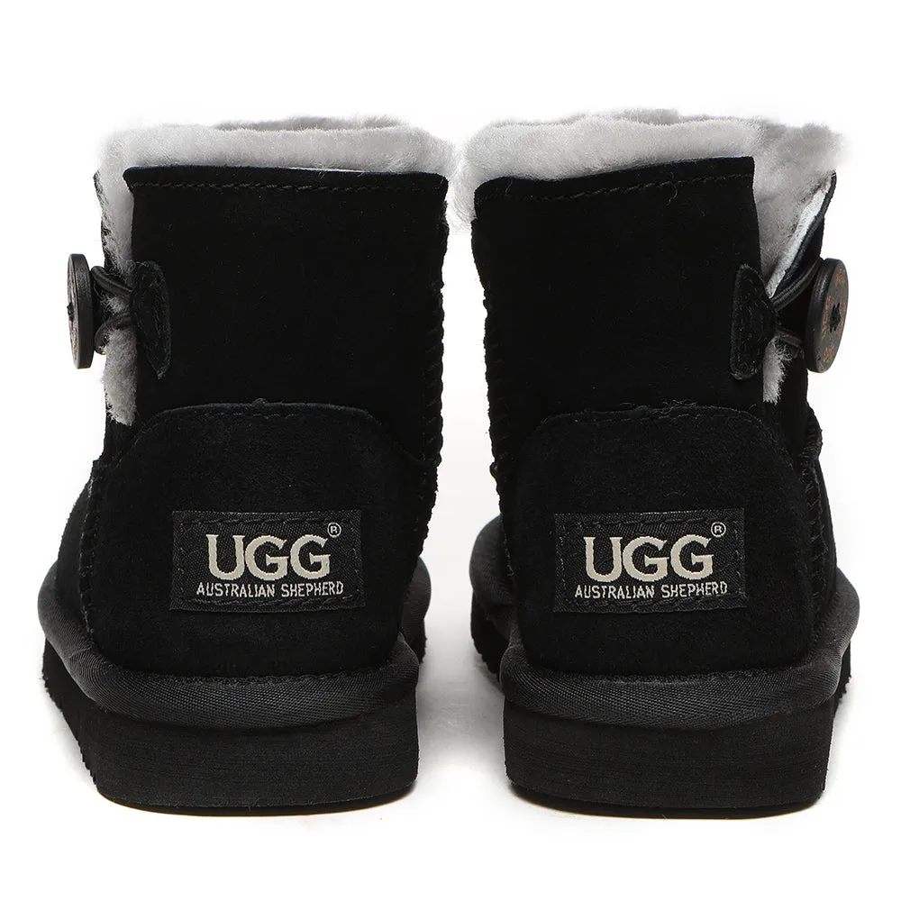 AUSTRALIAN SHEPHERD® UGG Boots Nolan Kids Mini Button #AS3030K