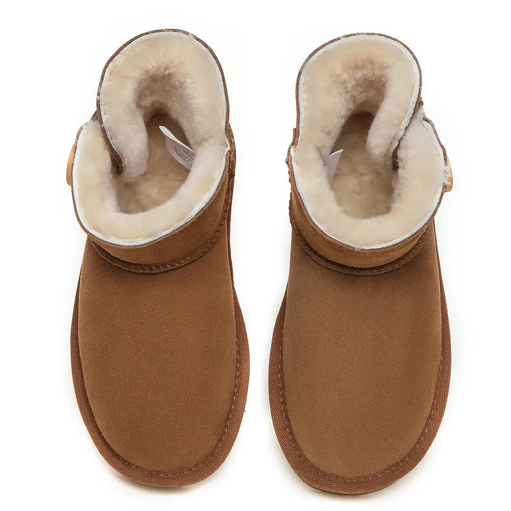 AUSTRALIAN SHEPHERD® UGG Boots Nolan Kids Mini Button #AS3030K