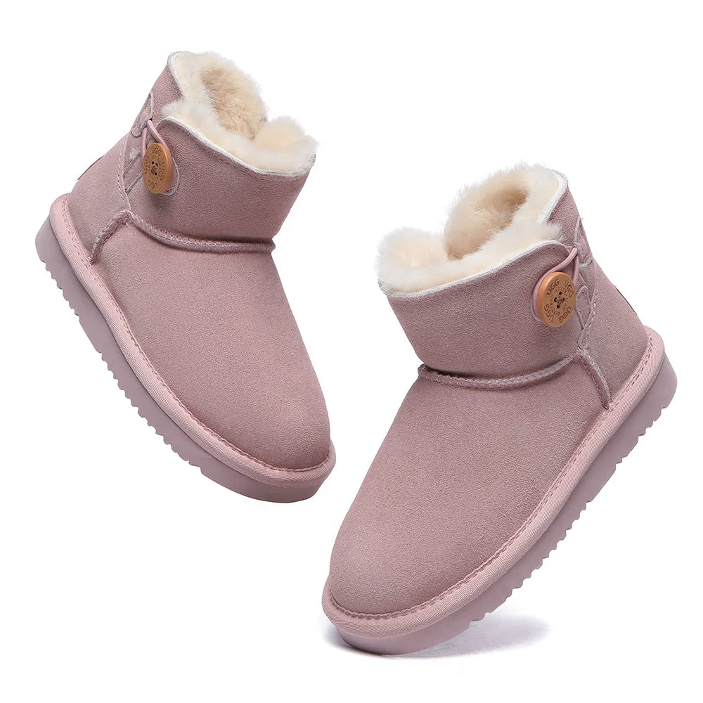AUSTRALIAN SHEPHERD® UGG Boots Nolan Kids Mini Button #AS3030K