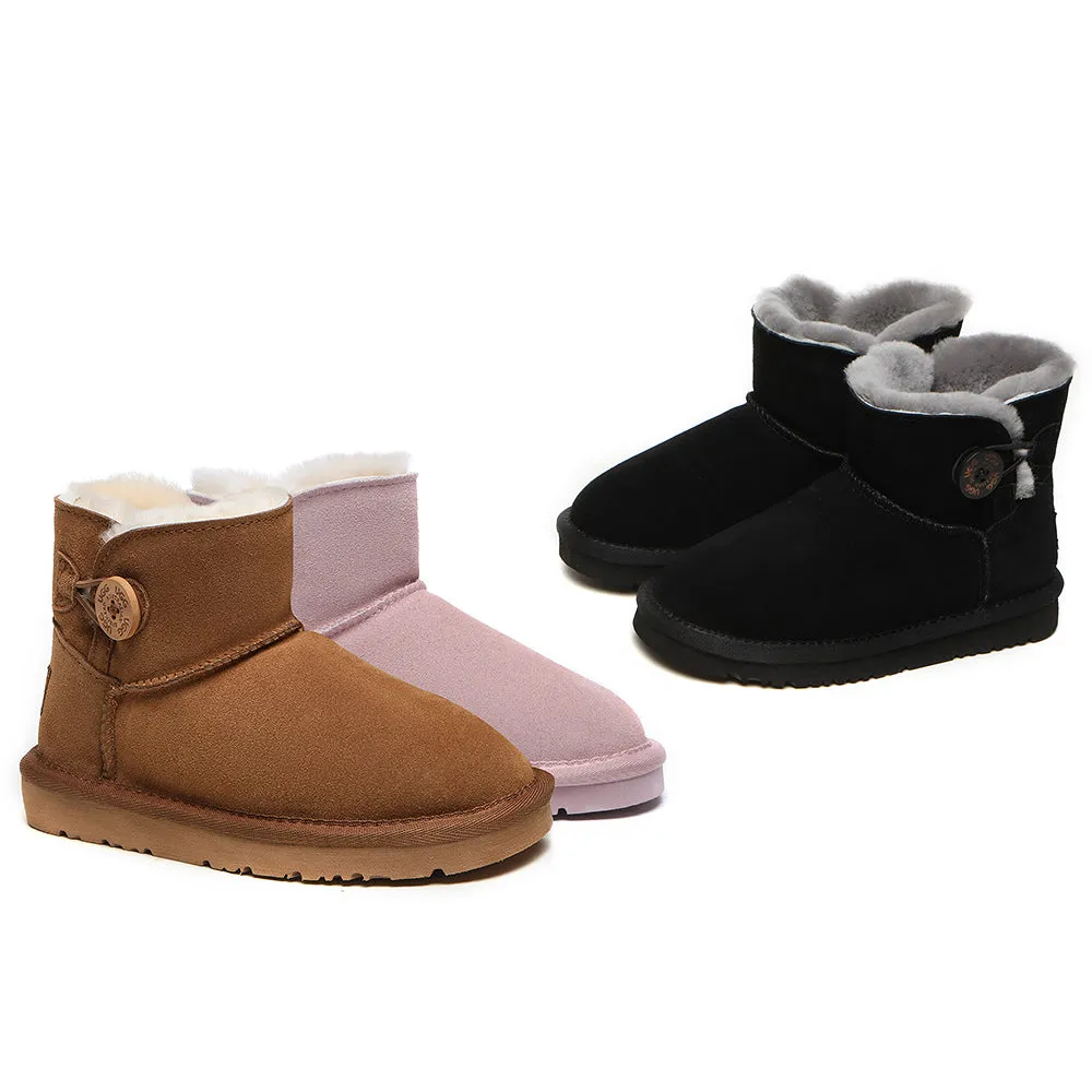 AUSTRALIAN SHEPHERD® UGG Boots Nolan Kids Mini Button #AS3030K