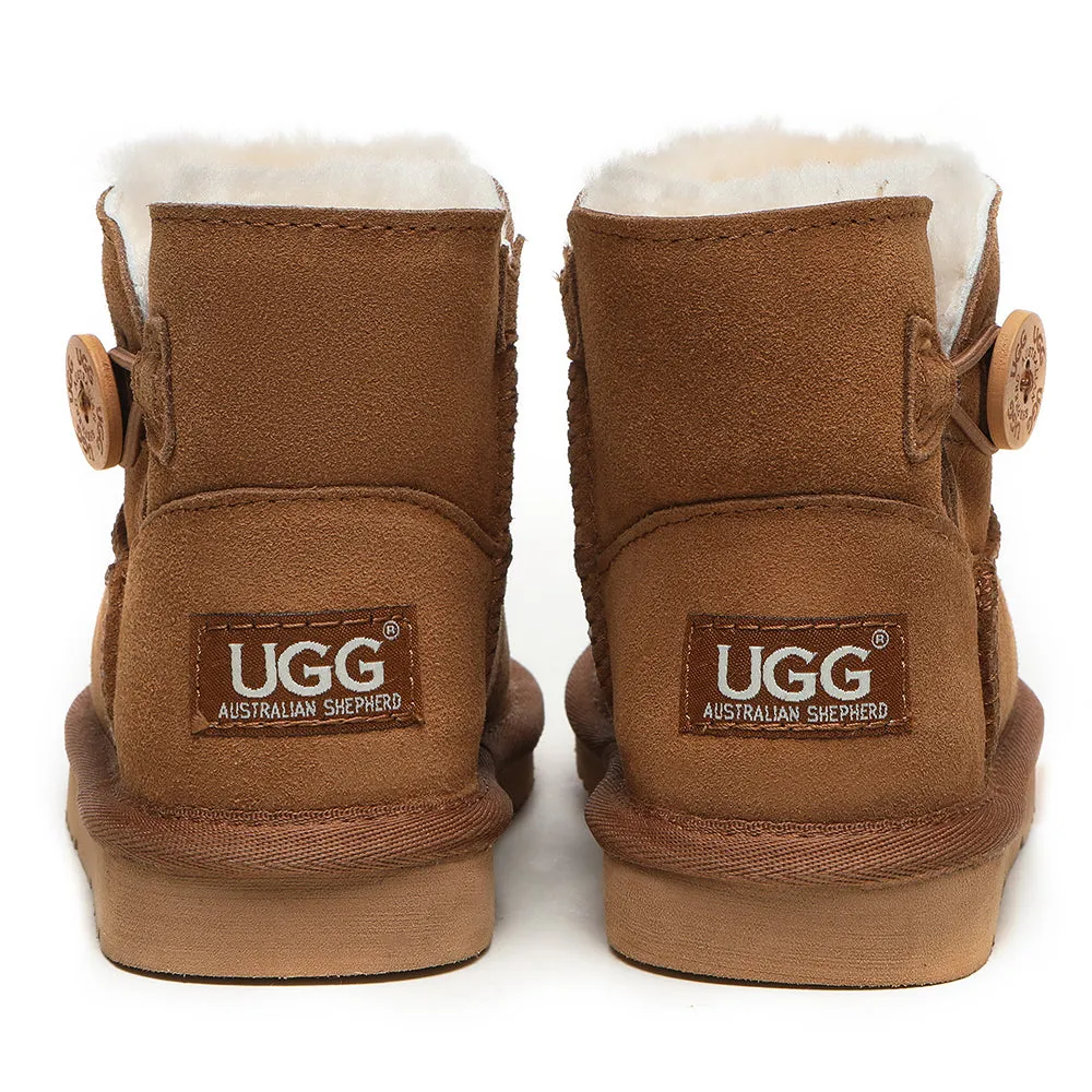 AUSTRALIAN SHEPHERD® UGG Boots Nolan Kids Mini Button #AS3030K