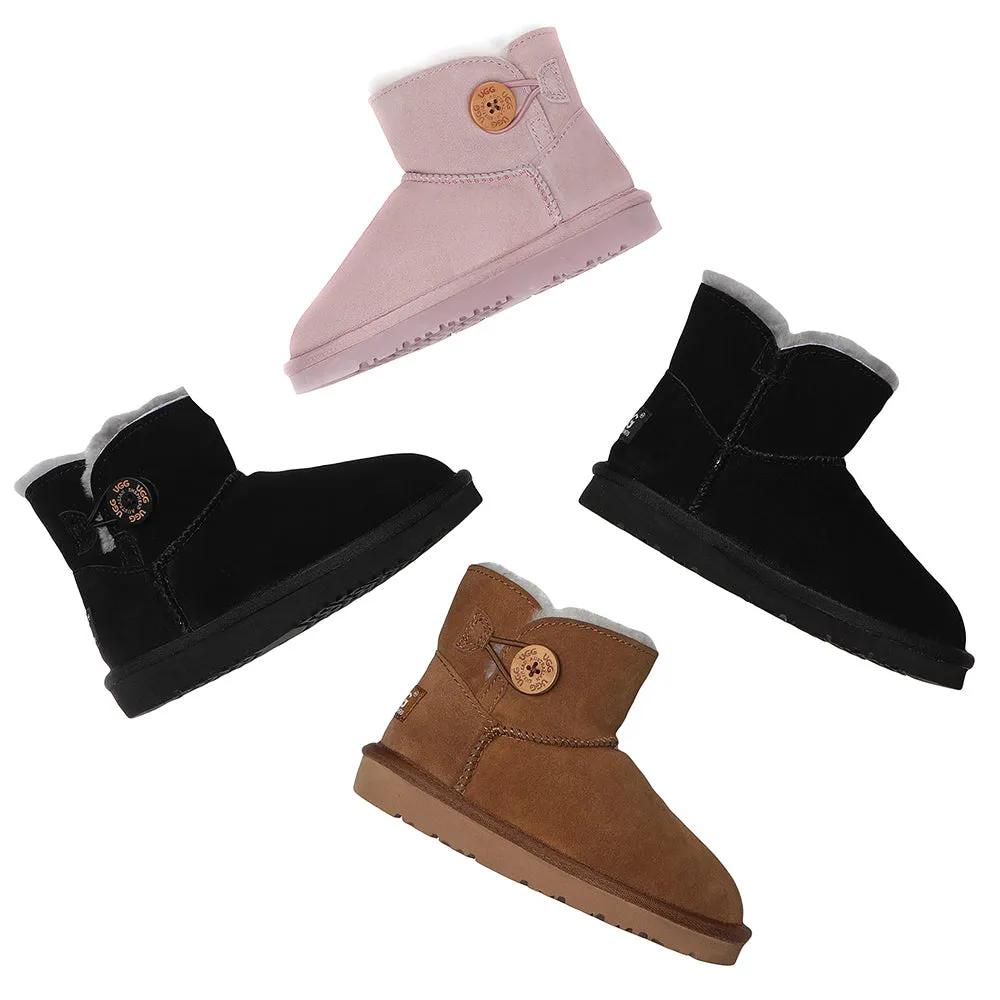 AUSTRALIAN SHEPHERD® UGG Boots Nolan Kids Mini Button #AS3030K