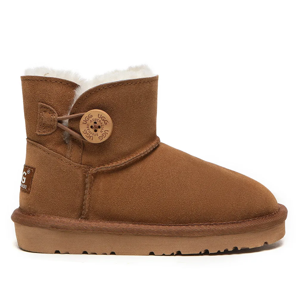 AUSTRALIAN SHEPHERD® UGG Boots Nolan Kids Mini Button #AS3030K