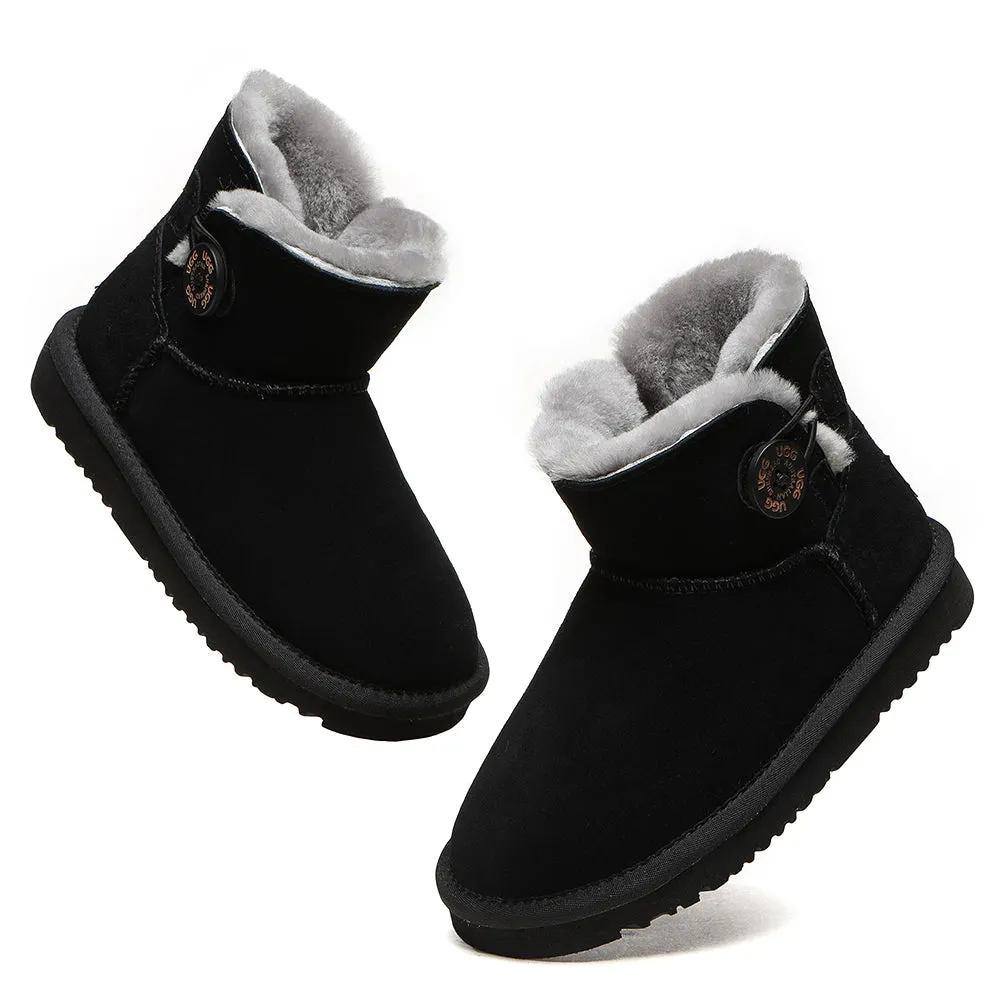 AUSTRALIAN SHEPHERD® UGG Boots Nolan Kids Mini Button #AS3030K