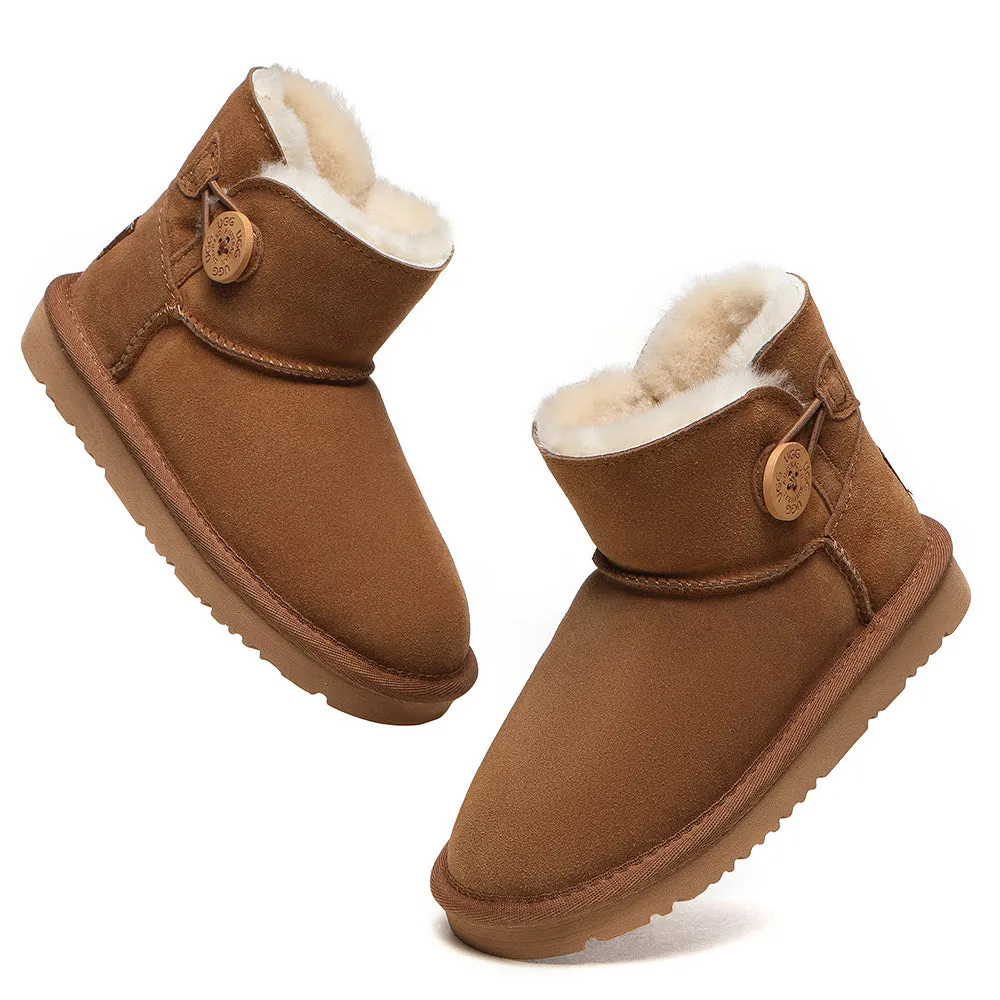 AUSTRALIAN SHEPHERD® UGG Boots Nolan Kids Mini Button #AS3030K