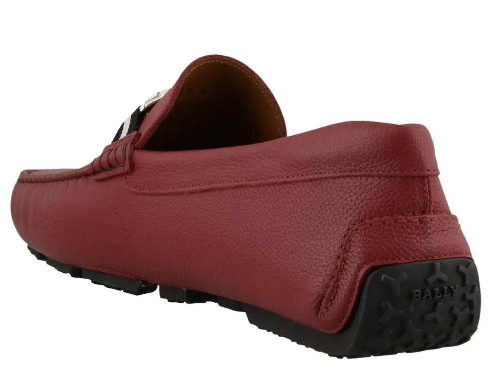 Bally Pisan Buckle Loafers