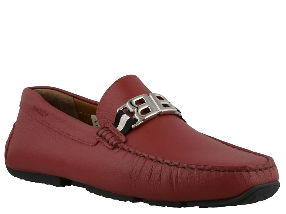 Bally Pisan Buckle Loafers