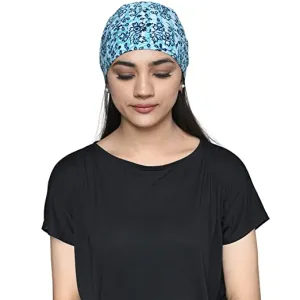 Beautifull Bamboo Viscose Printed Sleep Cap For Day/ Night