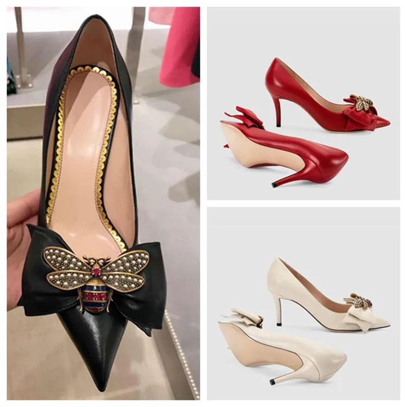 Big Bee Pointed Toe Heel