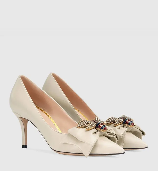 Big Bee Pointed Toe Heel