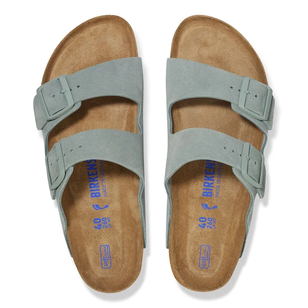 'Birkenstock' Women's Arizona Soft Footbed - Pure Sage