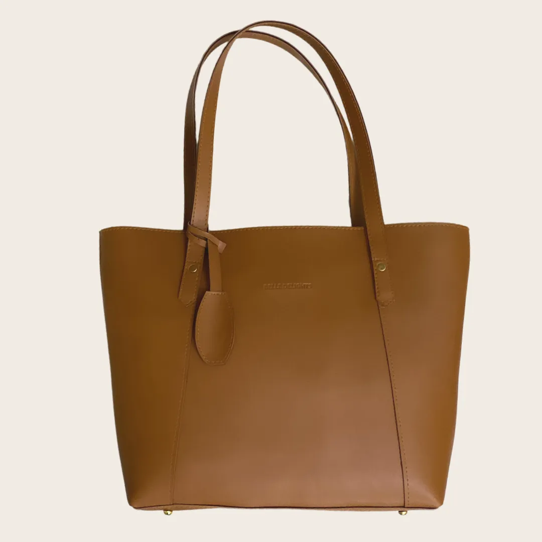 Brown Belle The Tote Bag