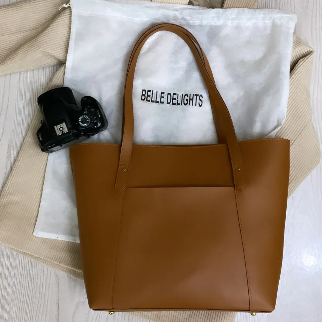 Brown Belle The Tote Bag