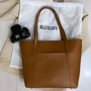 Brown Belle The Tote Bag