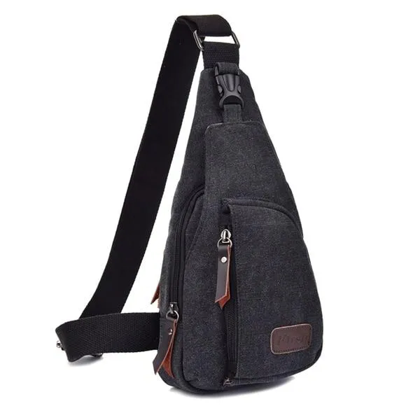 Canvas Crossbody Bag for Men