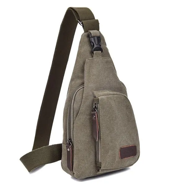Canvas Crossbody Bag for Men