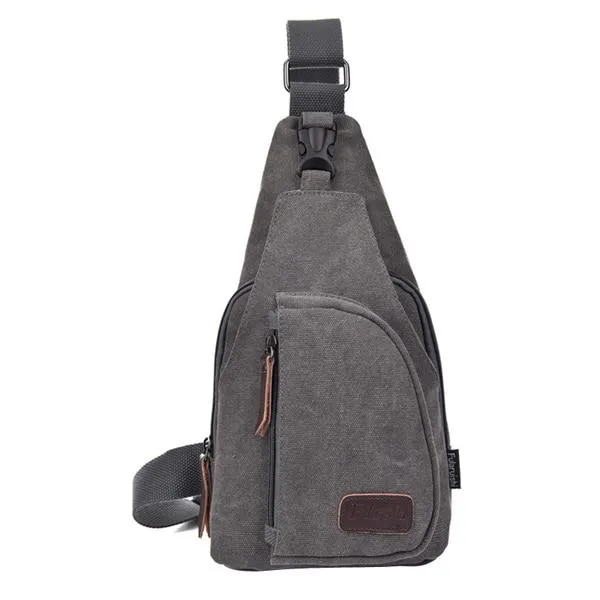 Canvas Crossbody Bag for Men