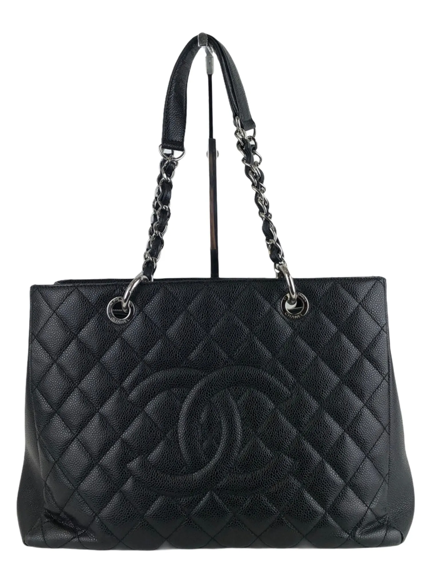 Chanel Black Caviar Leather GST (Grand Shopper Tote)