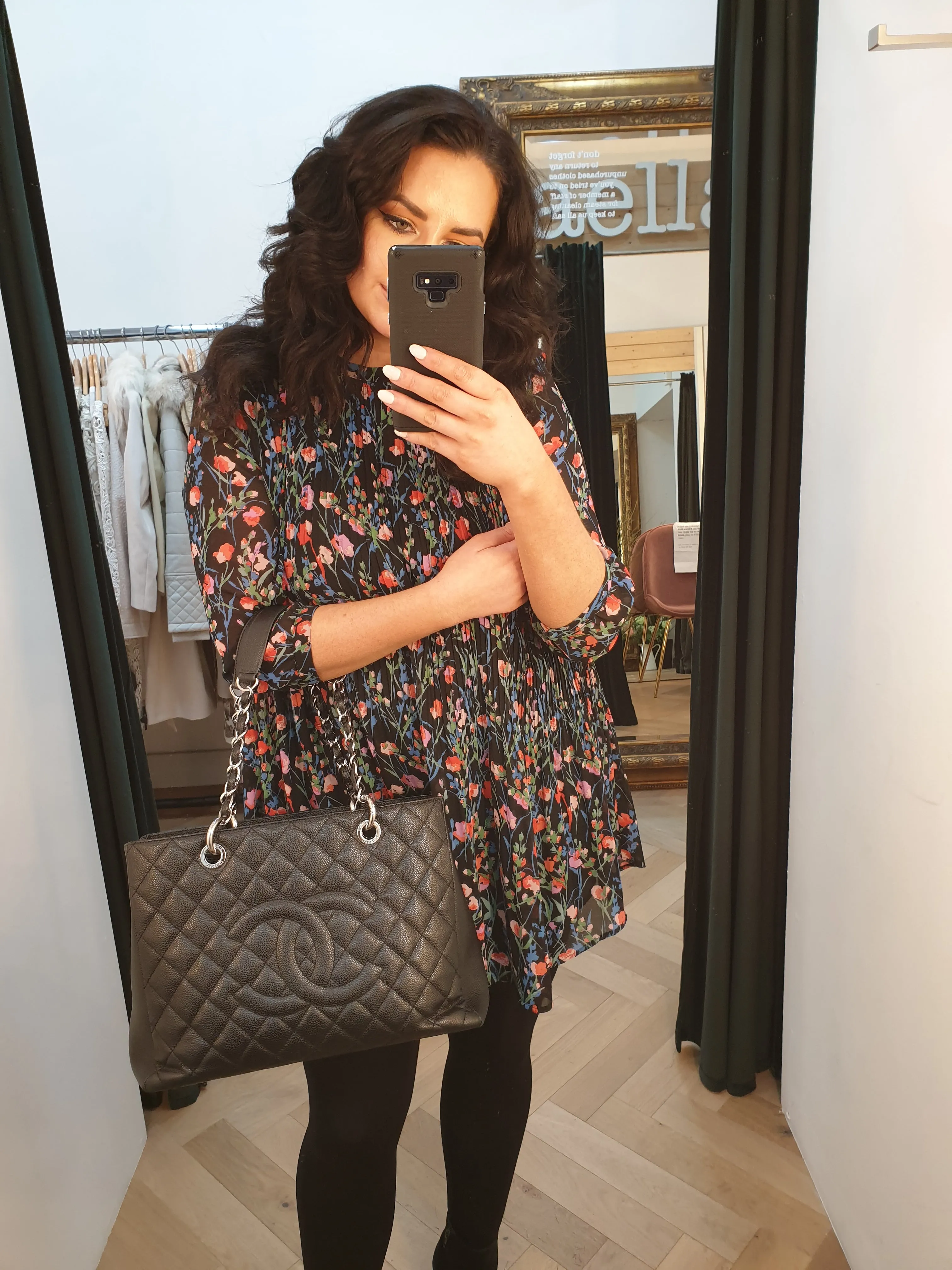 Chanel Black Caviar Leather GST (Grand Shopper Tote)