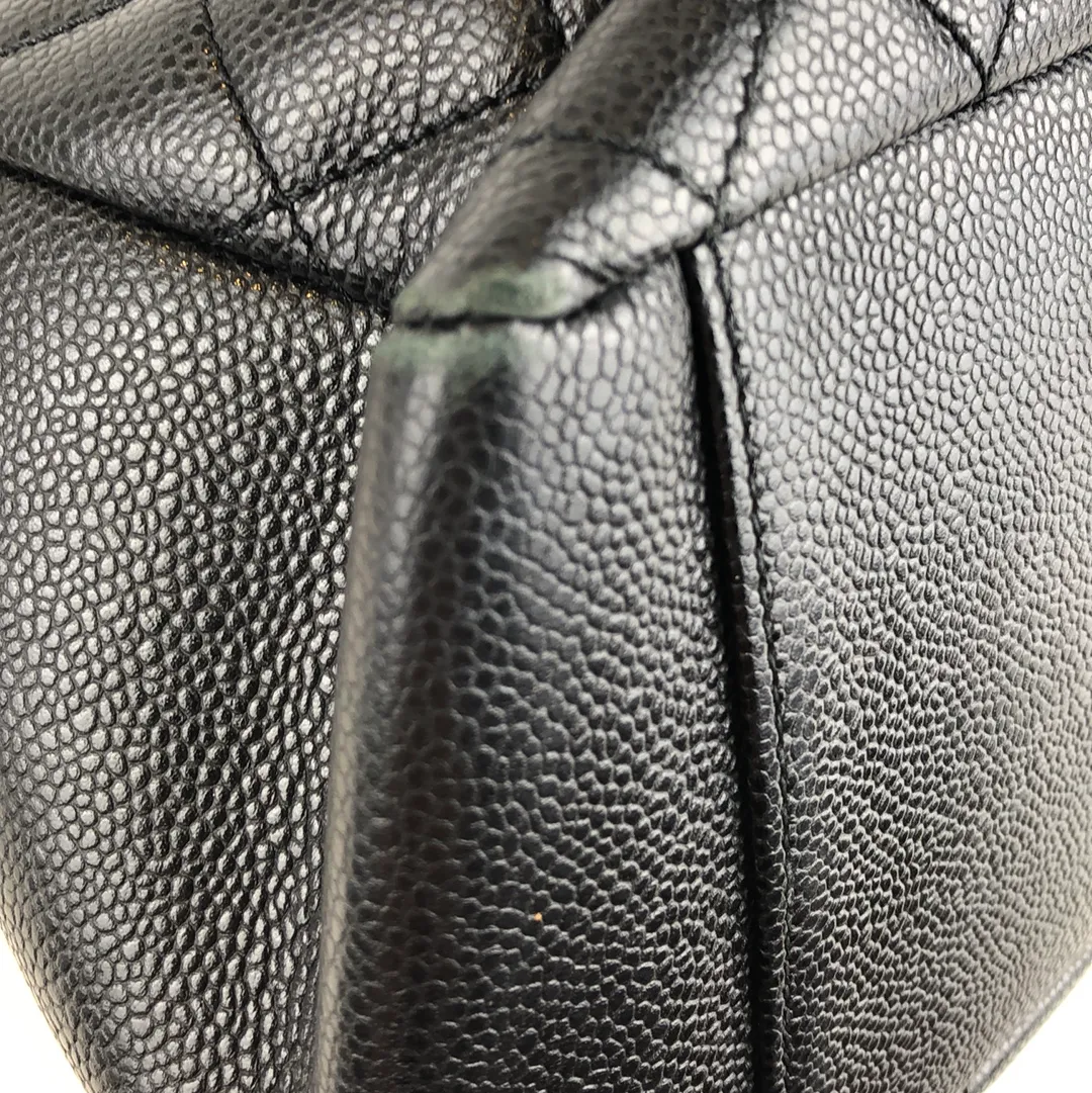 Chanel Black Caviar Leather GST (Grand Shopper Tote)