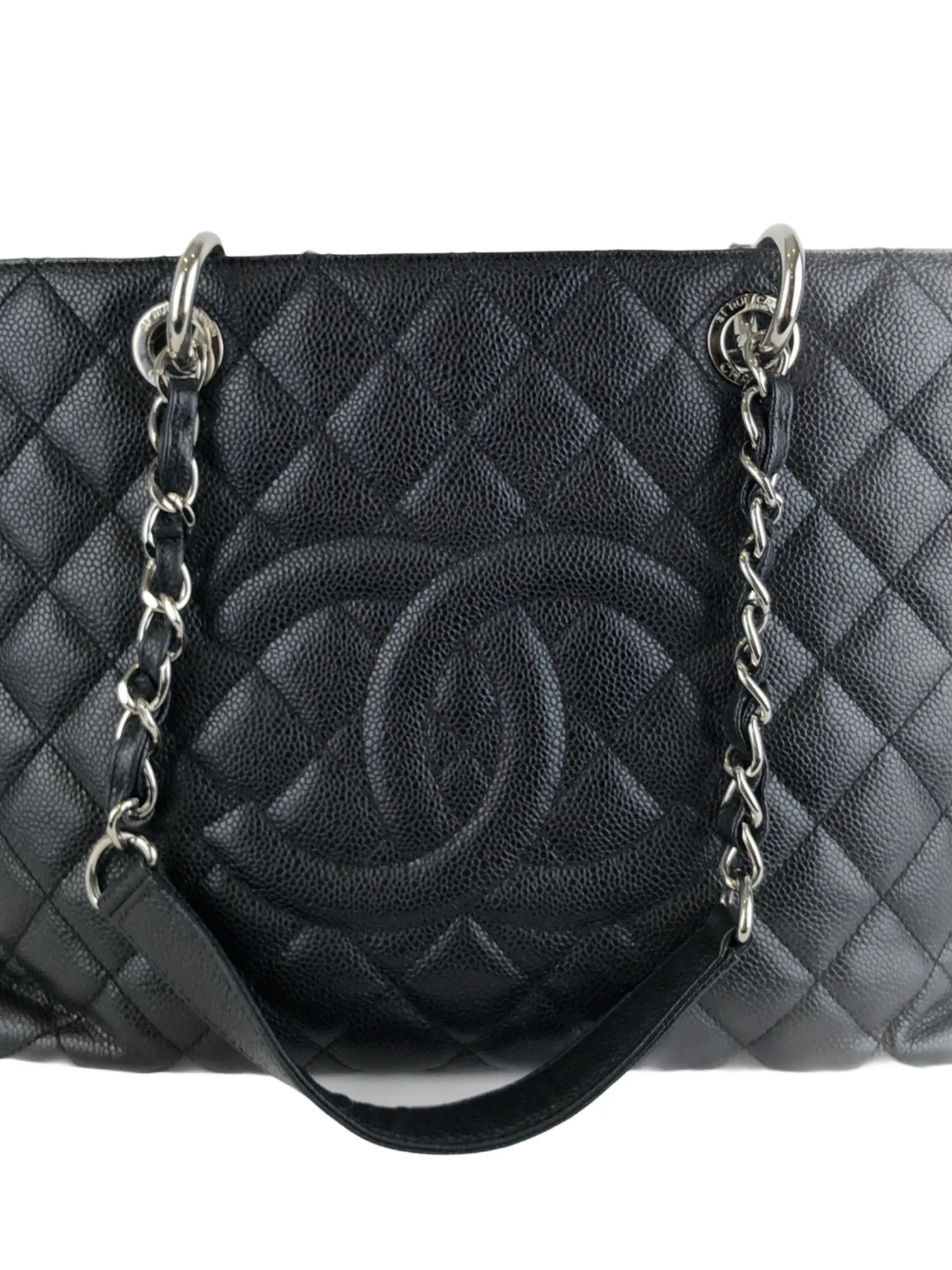 Chanel Black Caviar Leather GST (Grand Shopper Tote)