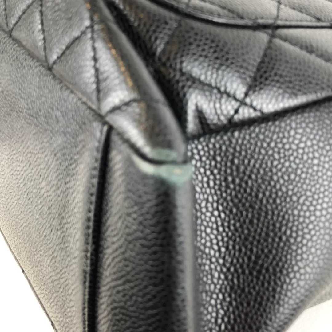 Chanel Black Caviar Leather GST (Grand Shopper Tote)