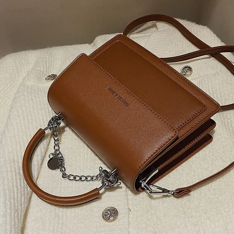 Christmas Gift High quality Women bag 2024 New hit color Fashion handbags PU leather Sweet ladycartoon cute little dog pack Shoulder Female bag