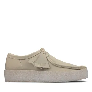 Clarks Originals Wallabee Cup Men’s White Leather 26158153