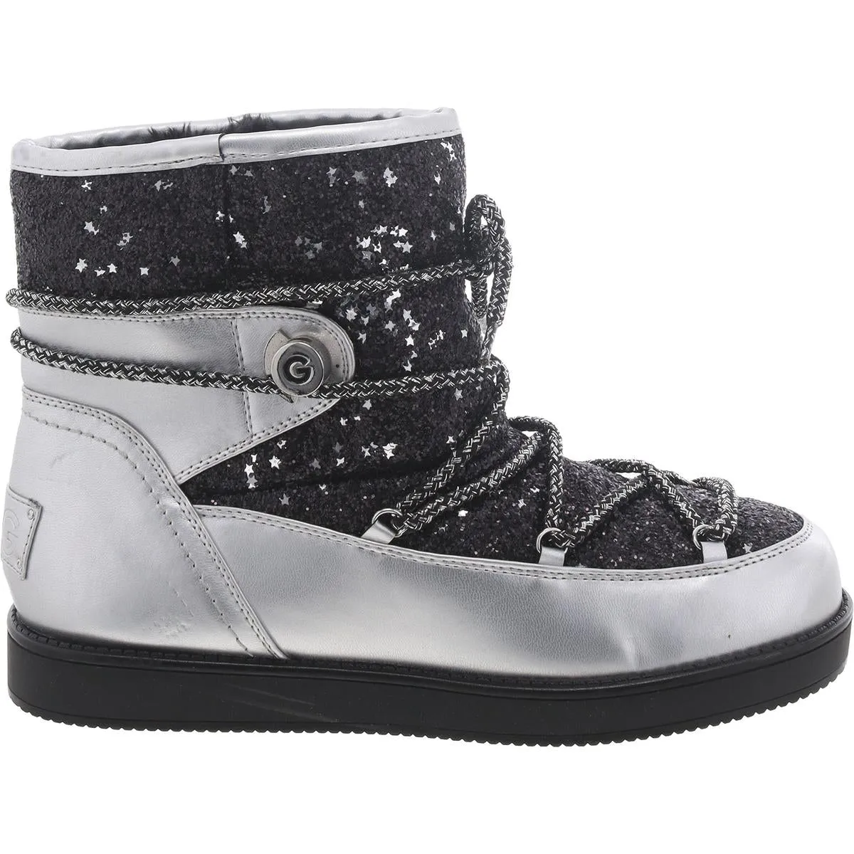 G by Guess Womens Faux Leather Faux Fur Winter & Snow Boots