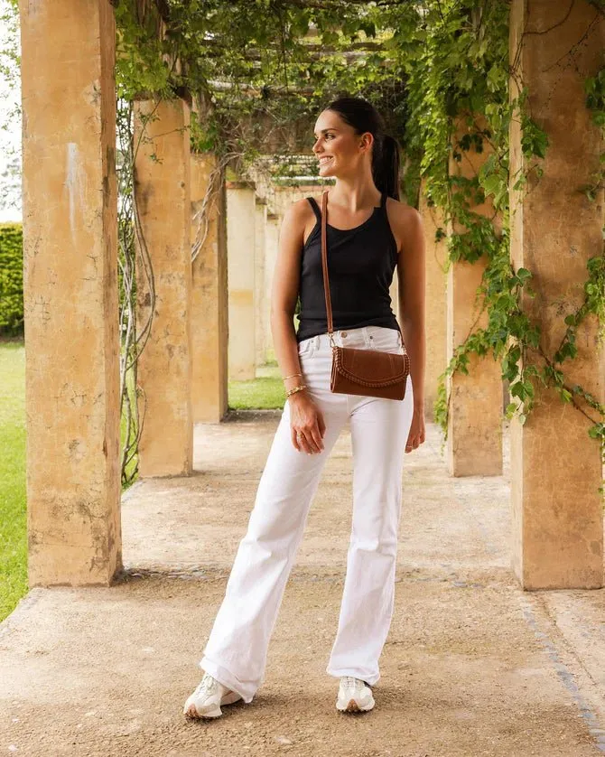 HARLOW CROSSBODY BAG TAN