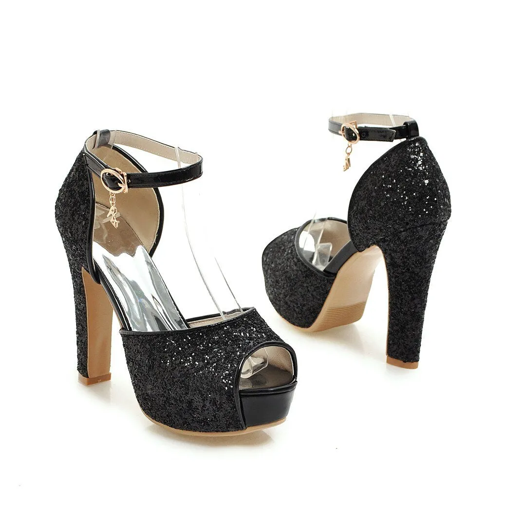 High Heel Platform Sandals