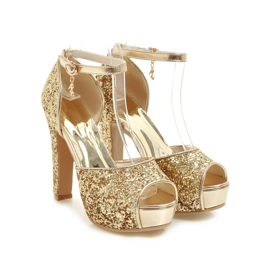 High Heel Platform Sandals