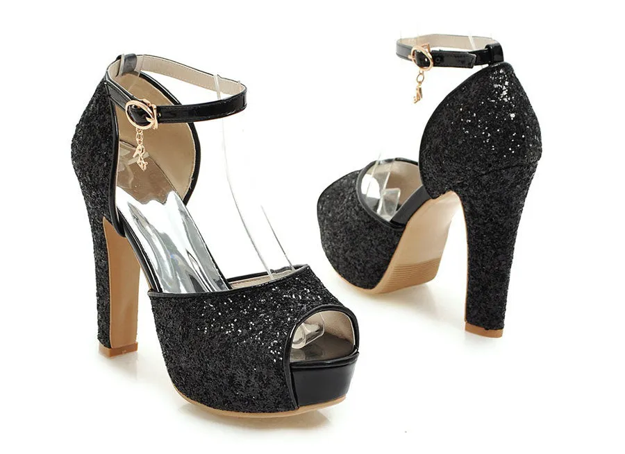 High Heel Platform Sandals