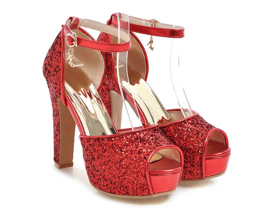 High Heel Platform Sandals