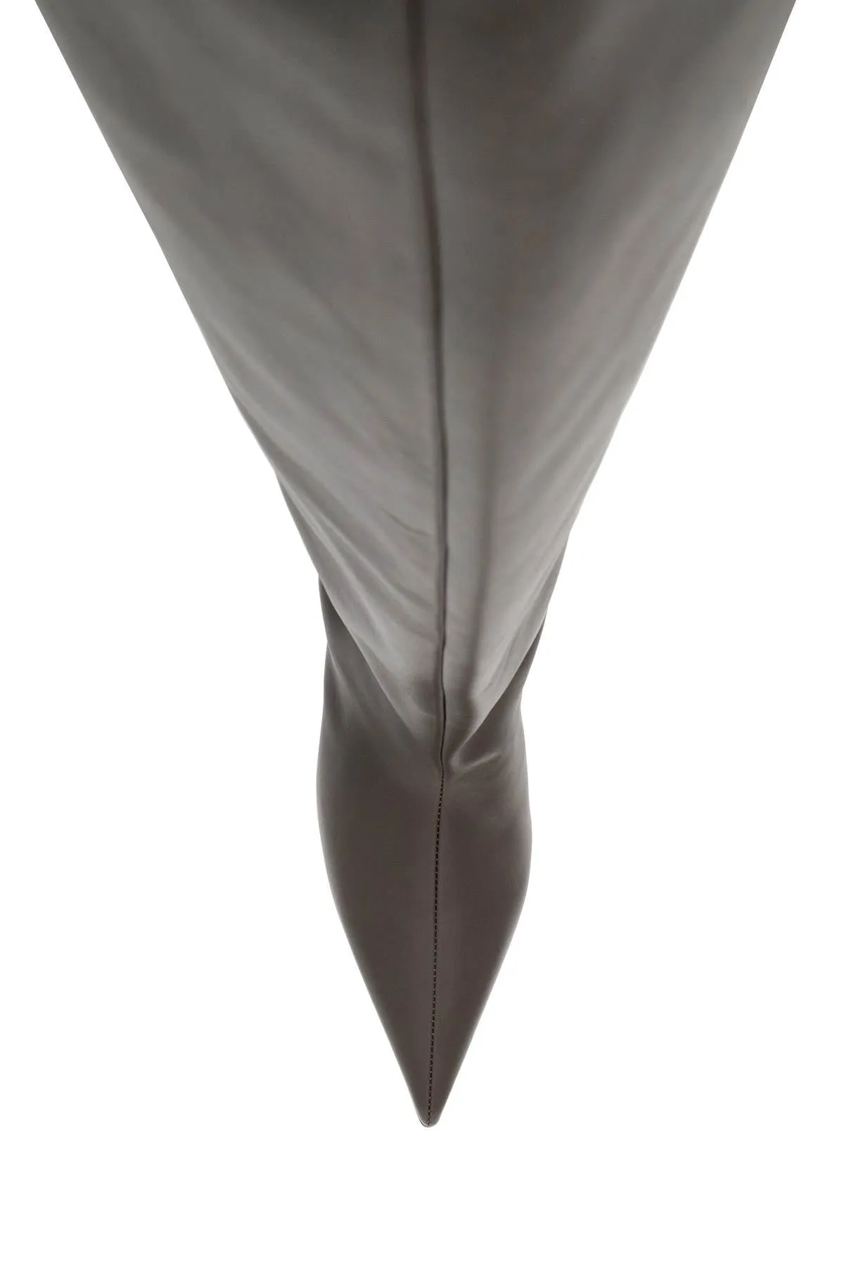 high leather boots in nappa 244 WAS0192 LE0014 BARK 213