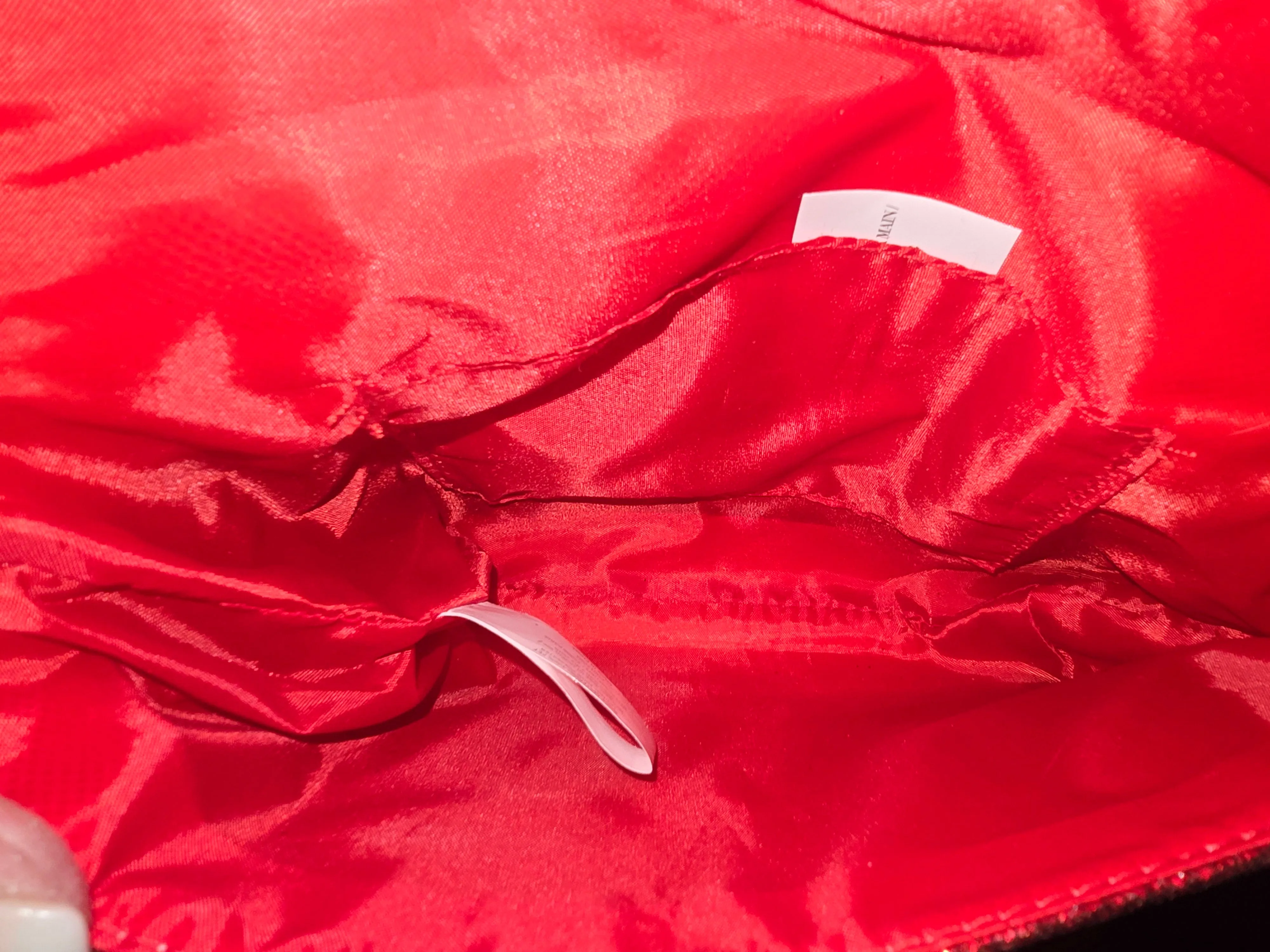 Jimmy Choo Parfum Red Sparkly Shimmer Crossbody Shoulderbag STUNNING BNWT