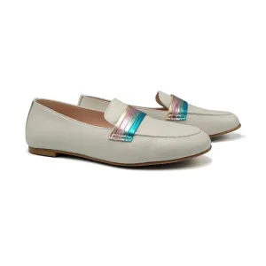LMDI Off White Rainbow Slip on Loafer SS2448