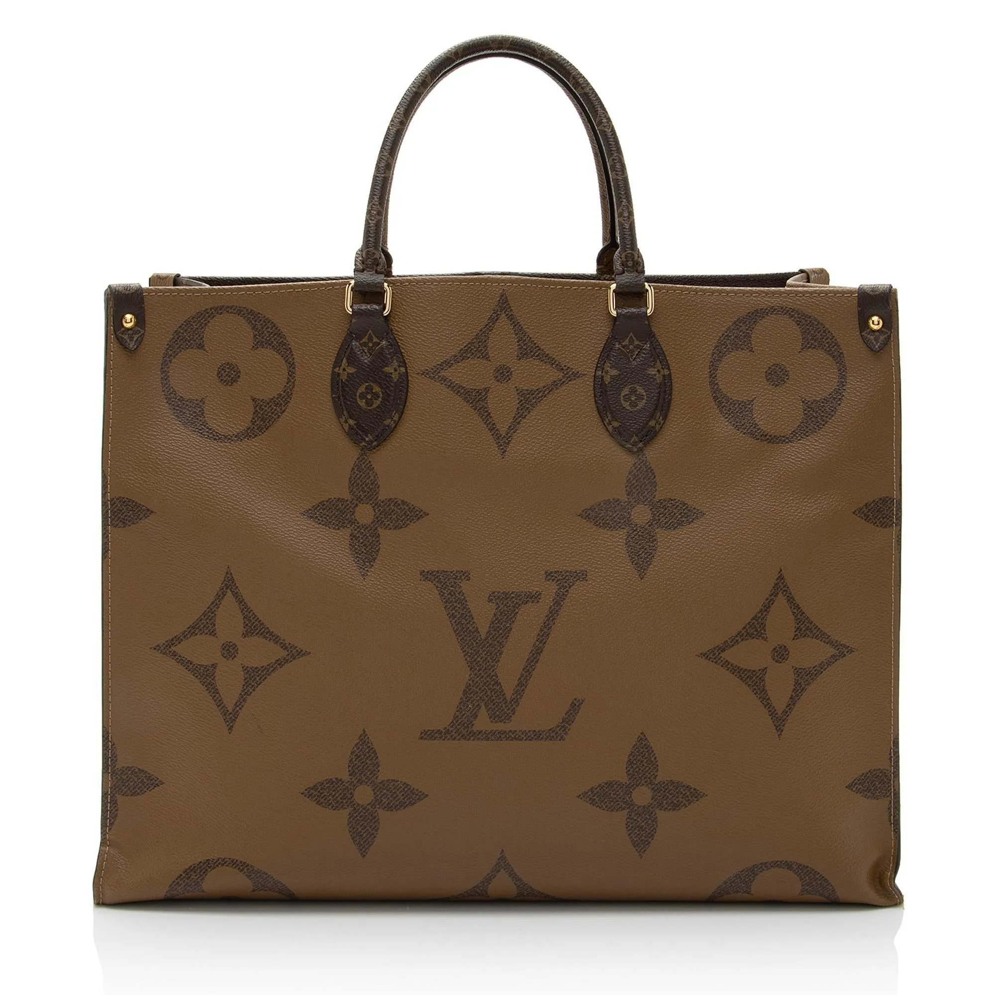 Louis Vuitton Giant Monogram Canvas Onthego GM Tote (SHF-1YYMn6)