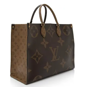Louis Vuitton Giant Monogram Canvas Onthego GM Tote (SHF-1YYMn6)