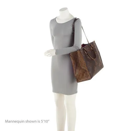 Louis Vuitton Giant Monogram Canvas Onthego GM Tote (SHF-1YYMn6)