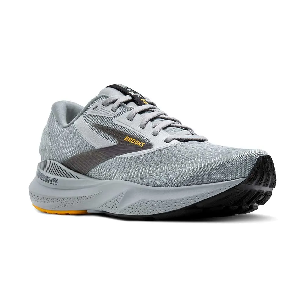 Men's Adrenaline GTS 24 Running Shoe - Alloy/White/Gold Fusion - Wide (2E)