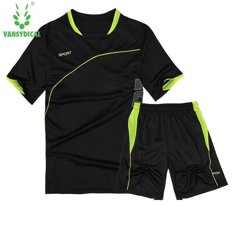 Men's Sport Run Suits Quick Dry Basketball Soccer Training Tracksuits jersey Summer Fitness Sportswear