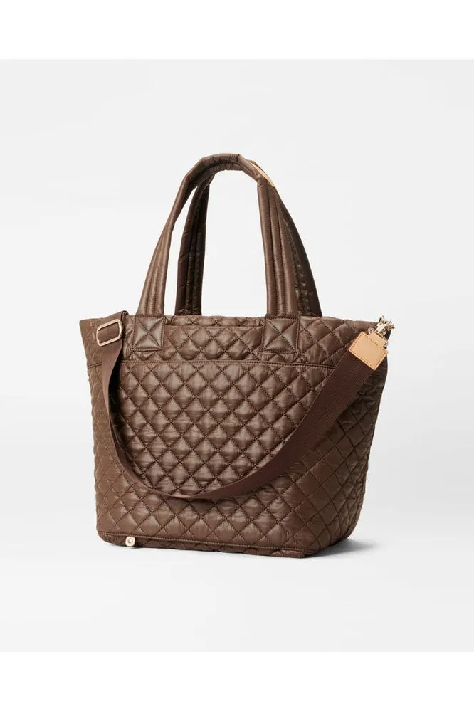 MZ Wallace Metro Tote Deluxe Medium Quilted Bag 1260X1831 | Walnut