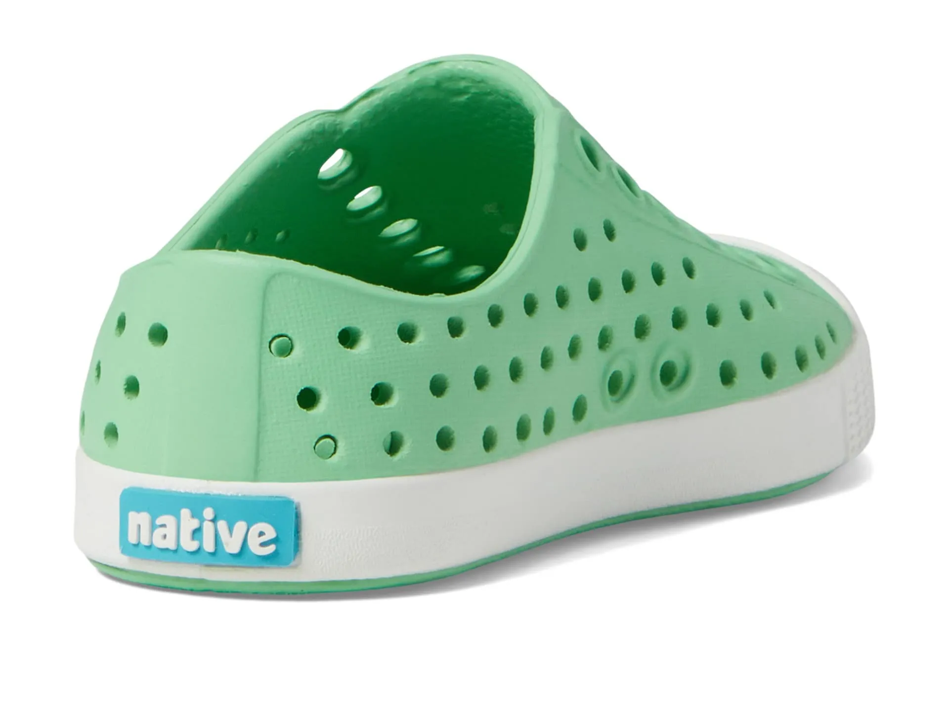 Native Shoes Kids Jefferson Slip-on Sneakers, Candy Green