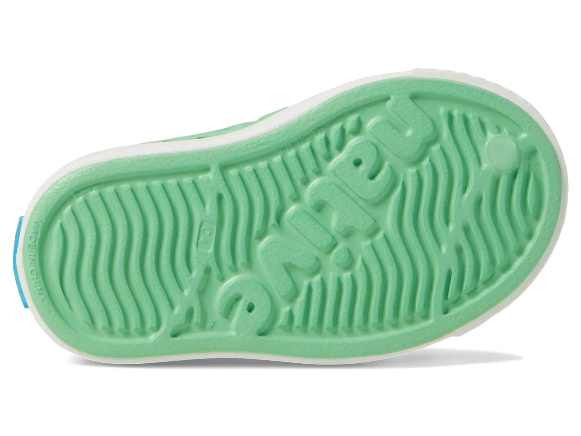 Native Shoes Kids Jefferson Slip-on Sneakers, Candy Green