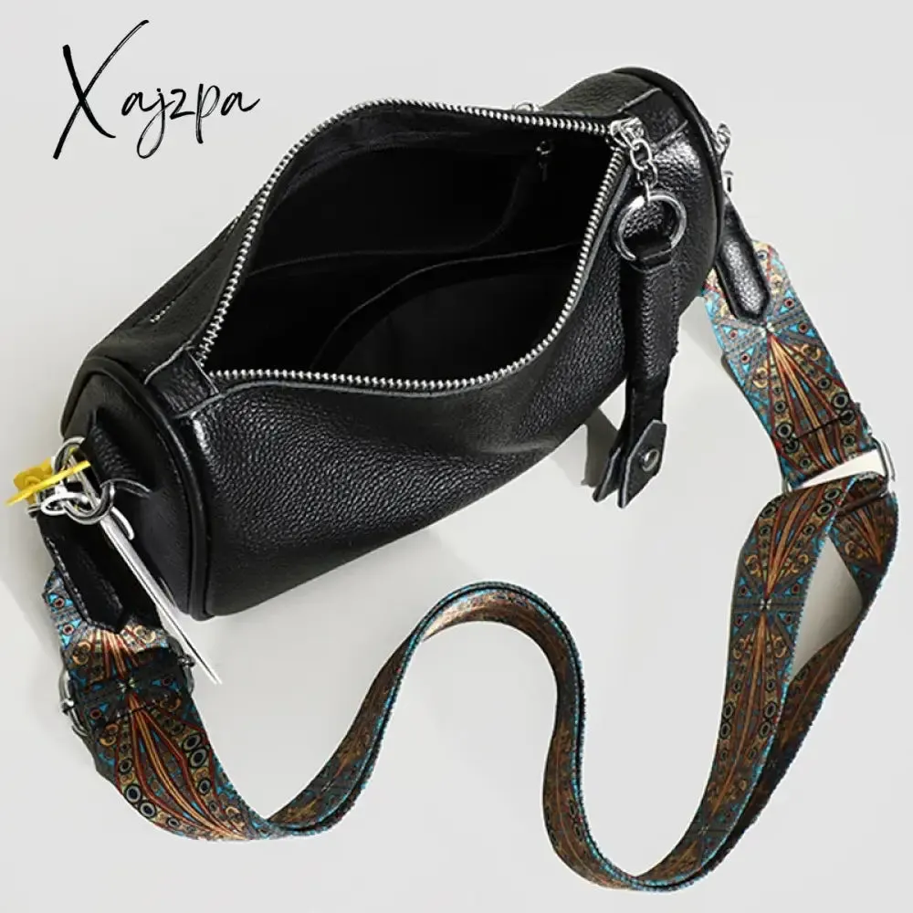 New Women Genuine Leather Shoulder Bags Female Multifunctional Large Capacity Shoulder Bags Fashion Crossbody Bags For Ladies