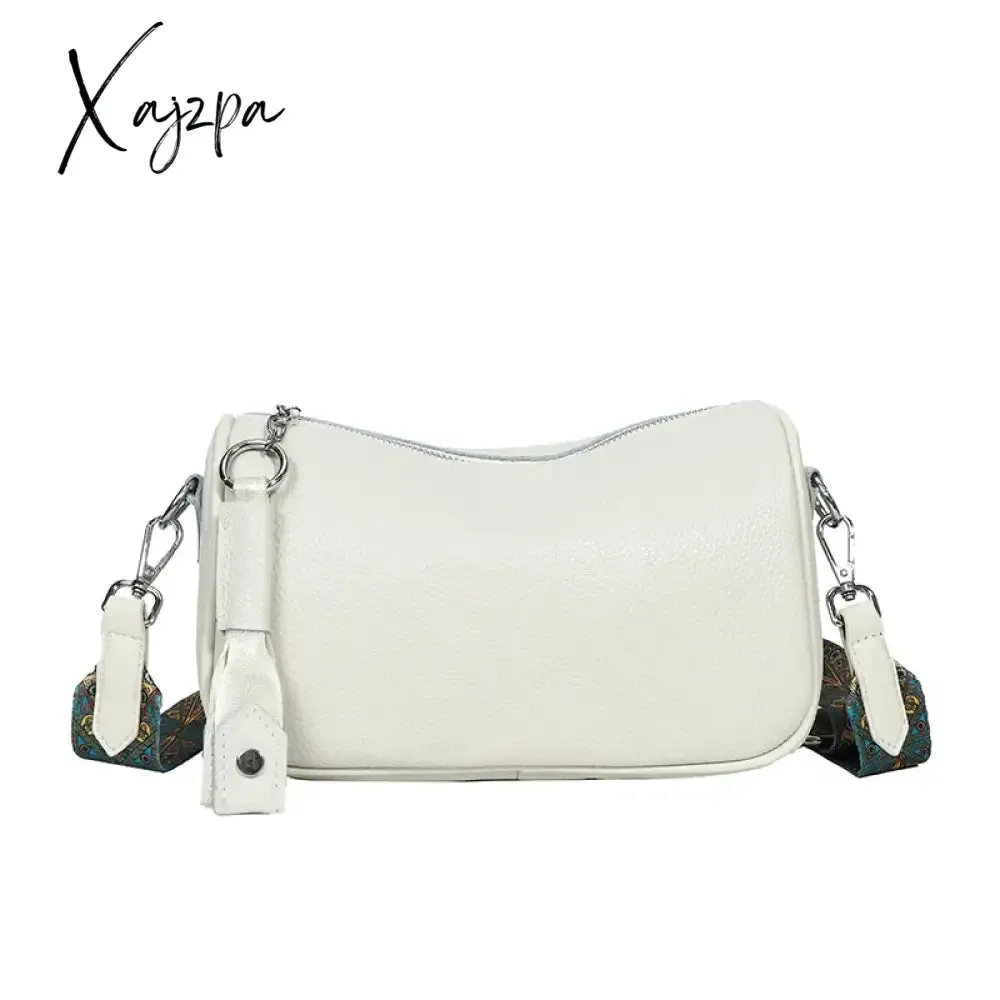 New Women Genuine Leather Shoulder Bags Female Multifunctional Large Capacity Shoulder Bags Fashion Crossbody Bags For Ladies