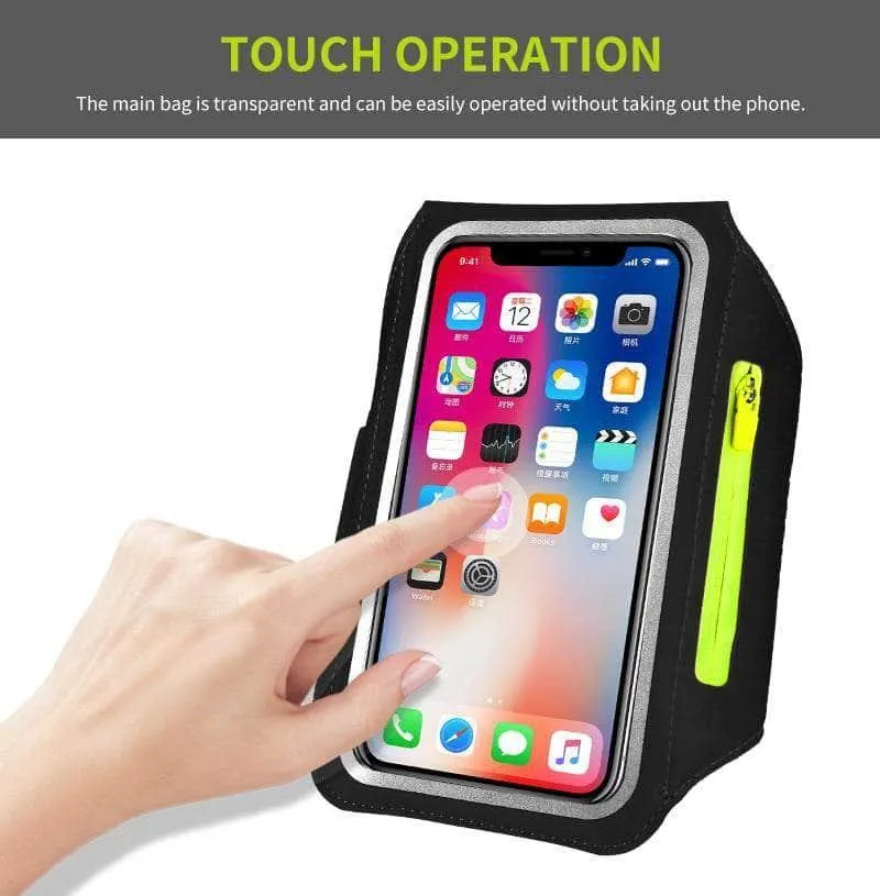 Non-slip Zipper Running Sport Armbands iPhone 13 Pro