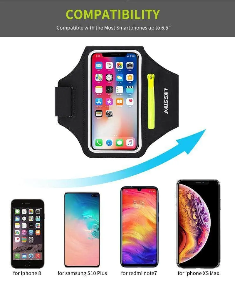 Non-slip Zipper Running Sport Armbands iPhone 13 Pro